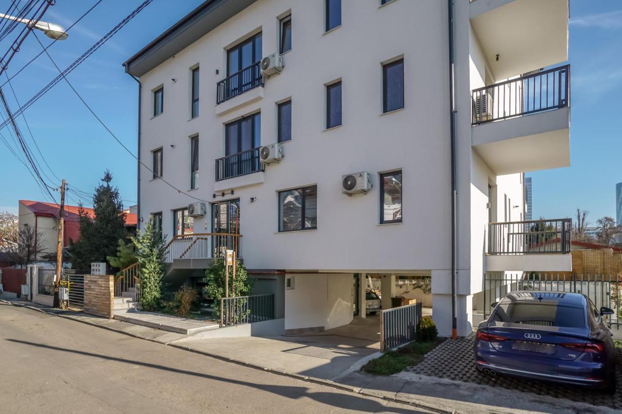 Bright Apartments Moments Away From Herastrau Park, Mall And Metro Bukarest Exteriör bild